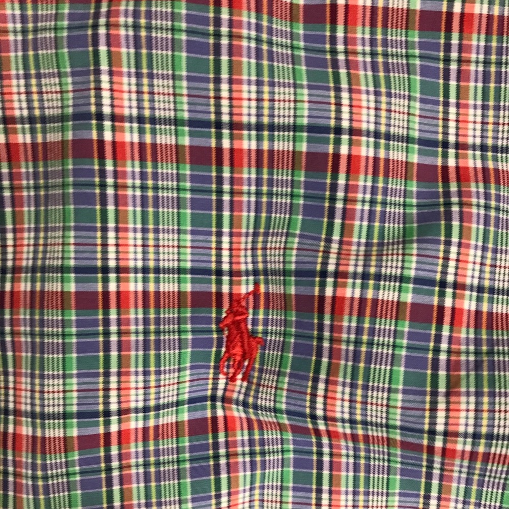Ralph Lauren Plaid Button up Shirt - Picture 5 of 8